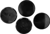 4x 61mm Nabenkappen Felgen Deckel Radnaben Kappen Schwarz Produktbild-Vorschau 2