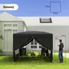 Outsunny Pavillon ca.3x3m, wasserabweisend Stabil Produktbild-Vorschau 3