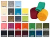 Ärmelbündchen Zuschnitt 300g/m² 95% Baumwolle 5% Elasthan Bündchenstoff ab 0,25m Meterware 40 Farben Produktbild-Vorschau