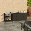 Kondela Gartenküchenschrank mit Spülbecken Ines Typ 5 - Produktbild-Vorschau 13