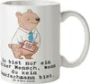 Mr. & Mrs. Panda Kaffeebecher Bankfachmann Herz - Weiß - Produktbild-Vorschau 1
