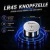 10 x Wilhelm AG9 LR936 LR45 394 1,5V Batterien Knopfzelle Produktbild-Vorschau 4
