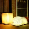 Inovativní nabíjecí lampa USB ve tvaru knihy, skládací LED Náhled obrázku produktu 3