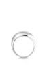 A silver ring is shown against a white background. Produktbild-Vorschau