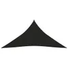 vidaXL Tenda da sole 160 g/m² Nero 5x6x6 m HDPE Anteprima dell’immagine prodotto 10