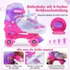 COSTWAY Kinder Rollschuhe Schmetterling mit 4 leuchtenden Produktbild-Vorschau 7