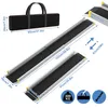 JOIEYOU 2X Rollstuhlrampe Teleskop 91-153 cm Aluminium Produktbild-Vorschau 2