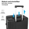 Hartschalen-Trolley ABS Handgepäckkoffer Business-Koffer Produktbild-Vorschau 8