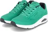 A pair of green Skechers sneakers on a white background. Produktbild-Vorschau