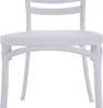 A white chair on a white background. Náhľad obrázku produktu