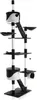 Wiltec Kratzbaum 240-260 cm schwarz/weiß, Katzenkratzbaum Produktbild-Vorschau 8
