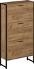 A tall, narrow shoe cabinet with three flip-down drawers. Anteprima dell’immagine prodotto