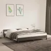 vidaXL Cadre de lit sans matelas gris foncé 180x200 cm Voir les images du produit 2