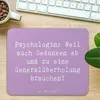Mr. & Mrs. Panda Mauspad Spruch Psychologin Gedanken - Produktbild-Vorschau 2