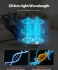 A family relaxing in a living room while a UV-C light purifier operates in the foreground. Produktbild-Vorschau