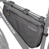Wozinsky taška na rám bicykla 5 L Grey Náhľad obrázku produktu 2
