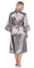 Dámske dvojdielne kimono Saténový župan s čipkou; Náhľad obrázku produktu 5