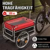 FCH Fahrradanhänger Fahrrad Lastenanhänger 93 x 75 x 58cm Produktbild-Vorschau 4