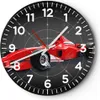 Wanduhr - Rund - Glasuhr - Formel F1 Auto Geschwindigkeit - Produktbild-Vorschau 1