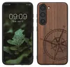 kwmobile Handyhülle für Samsung Galaxy S23 Hülle Holz - Produktbild-Vorschau 1
