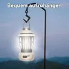 LED Campinglampe Retro dimmbar, USB aufladbare Camping Produktbild-Vorschau 3