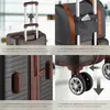 Ensemble de valises MADISON 13 pièces avec serrure TSA - Voir les images du produit 4