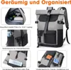 7MAGIC Rolltop Rucksack Herren Damen 26L, Handgepäck Groß Produktbild-Vorschau 4