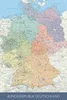 Mappe - Carta politica della Germania in scala 1/1 milione Anteprima dell’immagine prodotto 2
