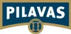 The image shows the brand logo and name of Pilavas Ouzo. Produktbild-Vorschau