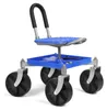 Gartenrollstuhl, höhenverstellbarer Gartenwagen, um 360 Produktbild-Vorschau 2