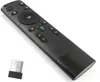 A black remote control and a USB dongle are shown against a white background. Voir les images du produit