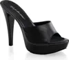 COCKTAIL-501L Damen Slipper von Fabulicious, Schwarz EU 40, Produktbild-Vorschau 1