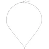 Halskette Collier Solitär Brillant-Anhänger 0,50 Ct. W/SI Produktbild-Vorschau 3