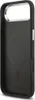 The back of a black phone case with a silver rim around the camera cutout. Produktbild-Vorschau