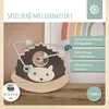 Bieco Motorikschleife Igel mit Wippe | Motorikspielzeug ab Produktbild-Vorschau 1