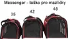 Merco Messenger 48 taška pro mazlíčky červená varianta Náhled obrázku produktu 6