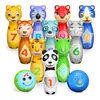 Kegelspiel für Kinder Ball Set mit 10 Kegel und 2 Bälle Produktbild-Vorschau 1