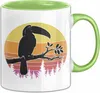Tukan Regenwald Exotischer Vogel Tasse Geschenk Toucan Produktbild-Vorschau 1