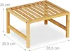 Relaxdays, lot de 2 séparateurs d'étagères, bambou, H x l x Voir les images du produit 4