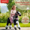 Cheval mécanique Ponnie Domino S avec selle rose Voir les images du produit 2