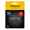 Intenso Alu Line USB 2.0 mit Kappe, 32 GB, anthrazit Produktbild-Vorschau 2