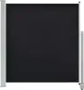 vidaXL Ausziehbare Seitenmarkise 140x300 cm Schwarz Produktbild-Vorschau 10