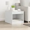 vidaXL Kuweta biała 47x59x42 cm Materiał drewnopochodny Podgląd zdjęcia produktu 3