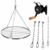 Grillrost Ø600 Mm FEINZ Stativ Mit Kette Winde Edelstahl Produktbild-Vorschau 11
