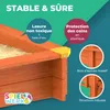SPIELWERK® Merle pieskovisko slnečná strieška 143x130x130cm Náhľad obrázku produktu 13