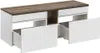 Badmöbel Waschplatz Set mit Doppelwaschtisch 140 cm Produktbild-Vorschau 3