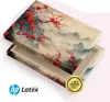 Muralo Leinwandbild Canvas BLUMEN Berge Baum Landschaft Br. Produktbild-Vorschau 8