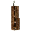 vidaXL Apothekerschrank Räuchereiche 30x41x174,5 cm Produktbild-Vorschau 2