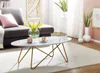 Couchtisch 120x40x60 cm mit Marmor Optik Weiß, Produktbild-Vorschau 3