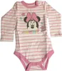 Langarm-Body für Kleinkinder - "Minnie" - weiß-rosa Produktbild-Vorschau 1